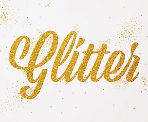 3D Gliter PSD Fully Editable Text Effect. Layer Style PSD Mockup Template