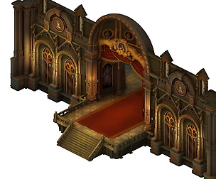 City churches - entrance