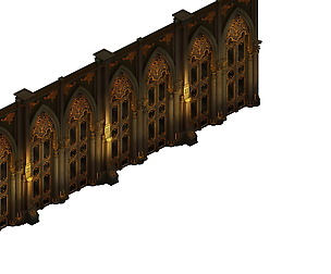 City churches - walls