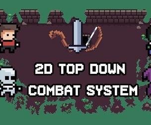 2D Top Down Combat System for Unity