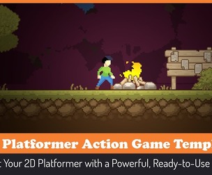 2D Platformer Action Game Template for Unity