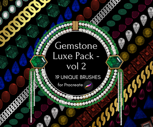 Gemstone Luxe Pack - Vol 2 (Avant - Garde shapes)