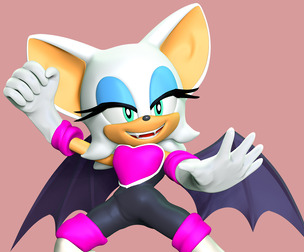 Rouge The Bat - Sonic The Hedgehog