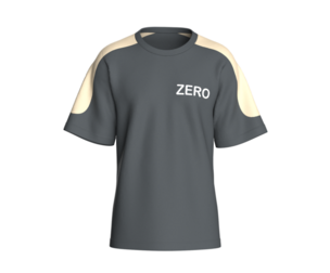 Men Printed Retro Tshirt - ZERO | Marvelous / Clo3d / obj / fbx