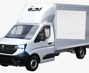 Renault Master 2025 Refrigerated Van - High-Detail 3D Model