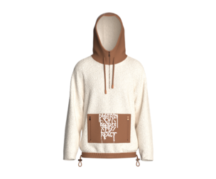 Men Half Zip Hoodie With Sherpa | Marvelous / Clo3d / obj / fbx