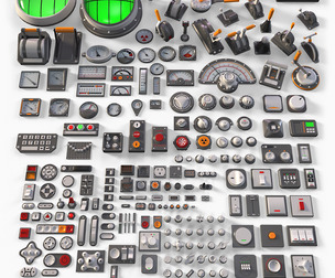 Industrial Kitbash - 14 - 199 pieces