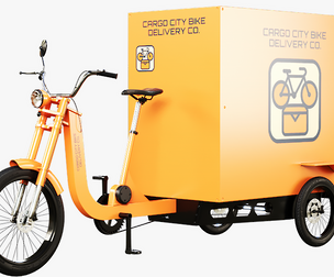Electric Cargo Tricycle Delivery Bicycle