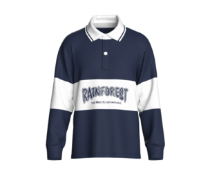 Men Printed Long Sleeve Polo Shirt | Marvelous / Clo3d / obj / fbx
