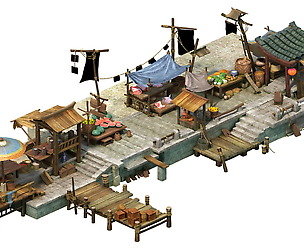 Game Model - City Food Market