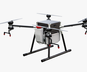 Agricultural Drone 3D Model Quadrotor Farming UAV Sprayer for Crop Dusting Precision Agriculture