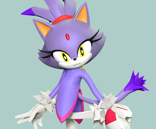 Blaze The Cat - Sonic the Hedgehog