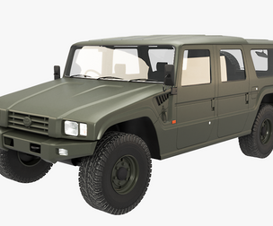 Toyota Mega Cruiser Army 4x4 SUV Military Green