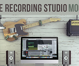 Home Recording Studio Mock-Up #3