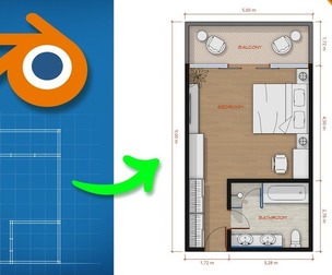 Blender for Architecture: Create Floor Plans Quickly and Easily