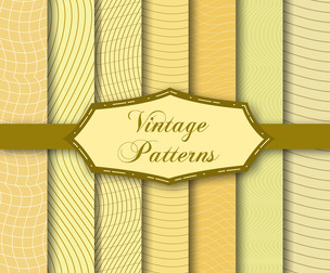 14 Vintage patterns, vector Seamless Texture Patterns, EPS File.