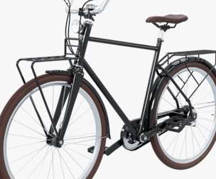 Dutch Men City Bicycle PBR Textured