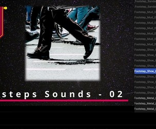Footsteps Sounds - Volume 02