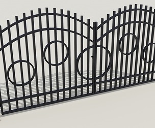 Metal gates