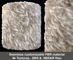 Substance PBR material and textures