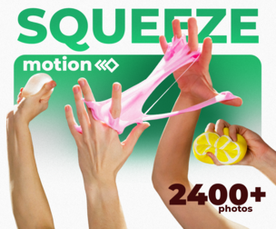 2400+ Motion Hands: Squeezes & Squishies