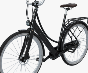 Realistic 3D Model of Dutch City Electric Bicycle PBR
