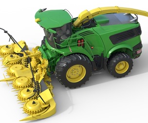 John Deree 9000 Self-Propelled Forage Harvesters