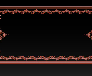 Ornamental Relief CNC Model for Wooden Doors and Wall Panels 2C