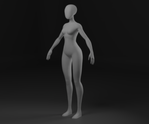 Woman Base Mesh
