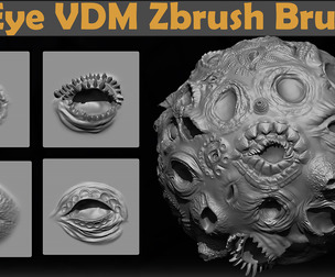 Creature Eyes VDM Pack 20 HighQuality Brushes