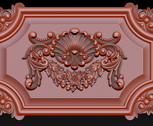Ornate Classical Relief Frame