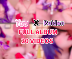 Raiden & Yae Lesbian Masturbation