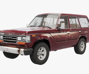 Toyota Land Cruiser J60 1980-1990 Facelift Aged