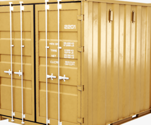 Intermodal Shipping Container 10-Foot-Long