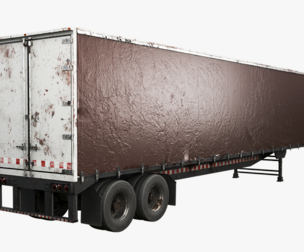 Used Curtain Trailer