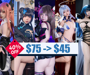 [40% OFF $75 -> $45] Cosplay Pack #2