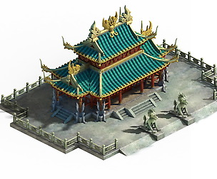 Fumo Mountain - Palace Architecture