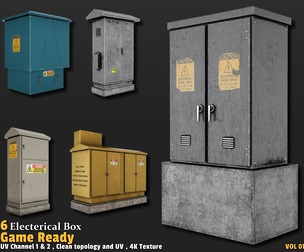 6 Electrical Box – Game-Ready