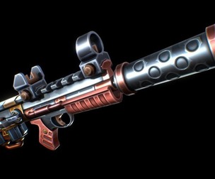 Stylized Sci-fi Rifle
