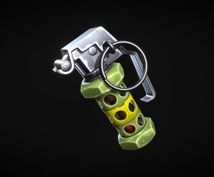 Stylized Flashbang Grenade
