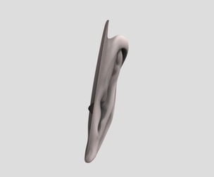 Stylized Ear Object – FBX & Blender File