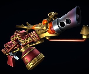 Stylized Dragon Flamethrower