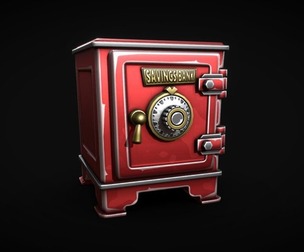 Stylized Retro Safe