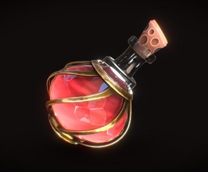 Stylized Healing Potion