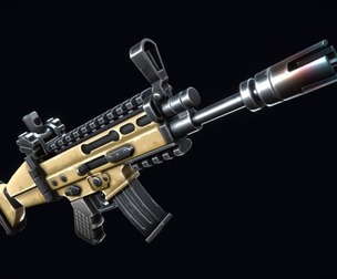 Stylized Modern Assault Rifle