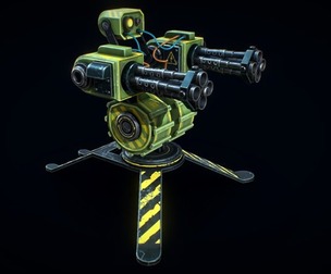 Stylized Automated Turret