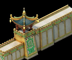 Game Model - Ancient City Wall