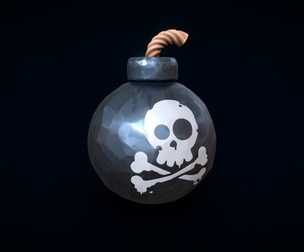 Stylized Bomb