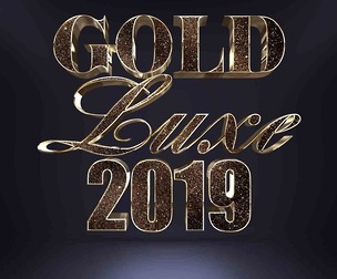 Glitter Gold 3D Text Effect. PSD Fully Editable Text Effect. Layer Style PSD Mockup Template
