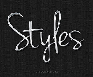 Styfes PSD Fully Editable Text Effect. Layer Style PSD Mockup Template
